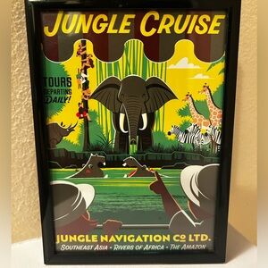 Framed Disney Wonderground Gallery 5X7 Postcard